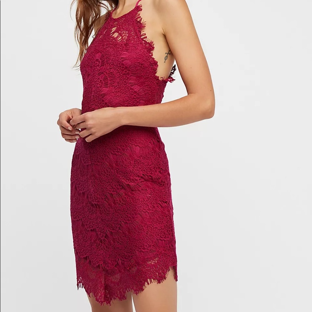 🎃 Free People She’s Got It Night Out Lace Dress